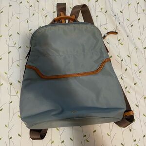 Casual backpack in baby blue
